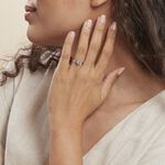 Bague Solitaire Micheline Or Bicolore Oxyde De Zirconium - Solitaires Femme | Marc Orian