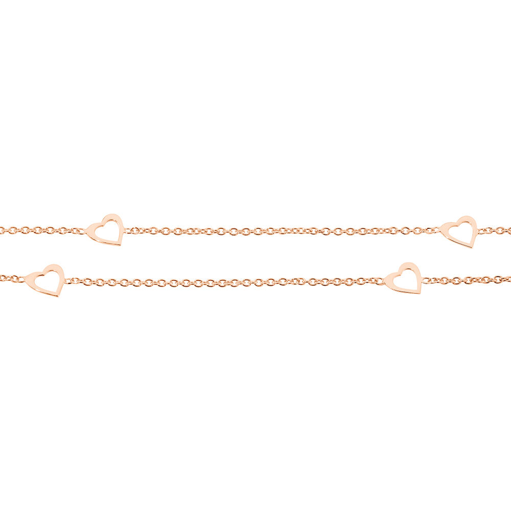 Chaîne De Cheville Daria Argent Rose - Chaines de cheville Femme | Marc Orian