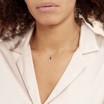 Collier Sagesse Or Blanc Saphir Et Diamant - Colliers avec pierres Femme | Marc Orian