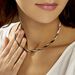 Collier Ehud Argent Bicolore - Chaines Femme | Marc Orian