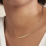Collier Ivy Maille Haricot Or Jaune - Chaines Femme | Marc Orian