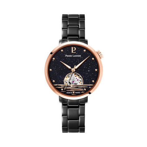Montre Pierre Lannier Australe Noir - Montres automatiques Femme | Marc Orian