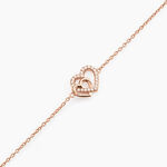 Bracelet Donatiane Argent Rose Oxyde De Zirconium - Bracelets fantaisie Femme | Marc Orian