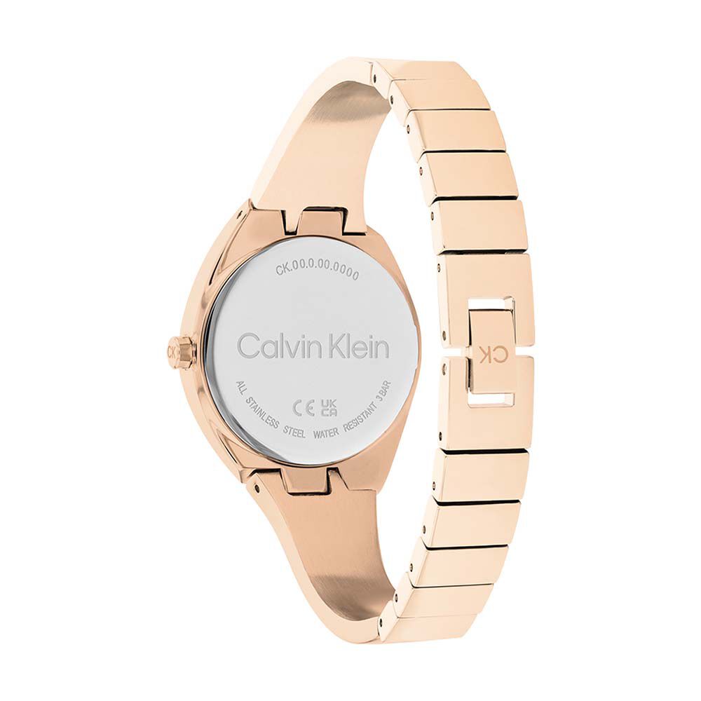 Montre Calvin Klein Charming Bicolore Doré / Rose - Montres étanches Femme | Marc Orian