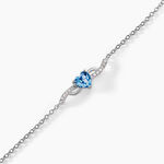 Bracelet Avalon Argent Blanc Oxyde De Zirconium - Bracelets fantaisie Femme | Marc Orian