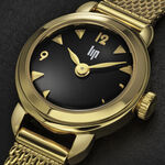 Montre Lip Henriette 19 Noir - Montres maille milanaise Femme | Marc Orian