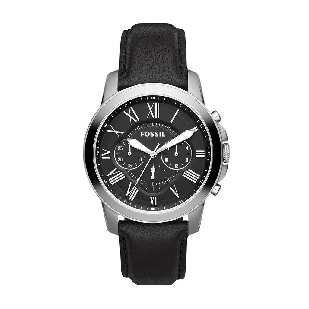 Montre Fossil Grant Noir - Montres classiques Homme | Marc Orian