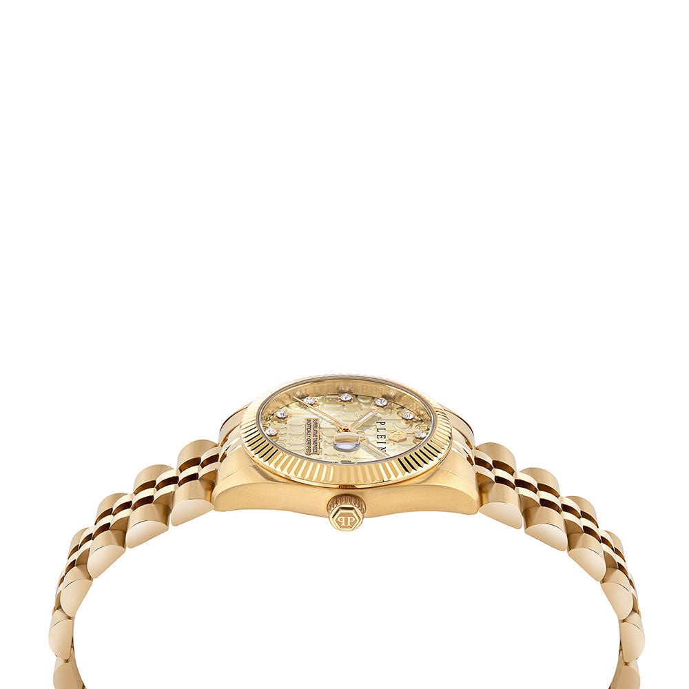 Montre Philipp Plein Date Superlative Dor&eacute; - Montres &eacute;tanches Femme | Marc Orian