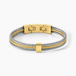 Bracelet Jonc Phebus Him Acier Bicolore - Bracelets joncs Homme | Marc Orian
