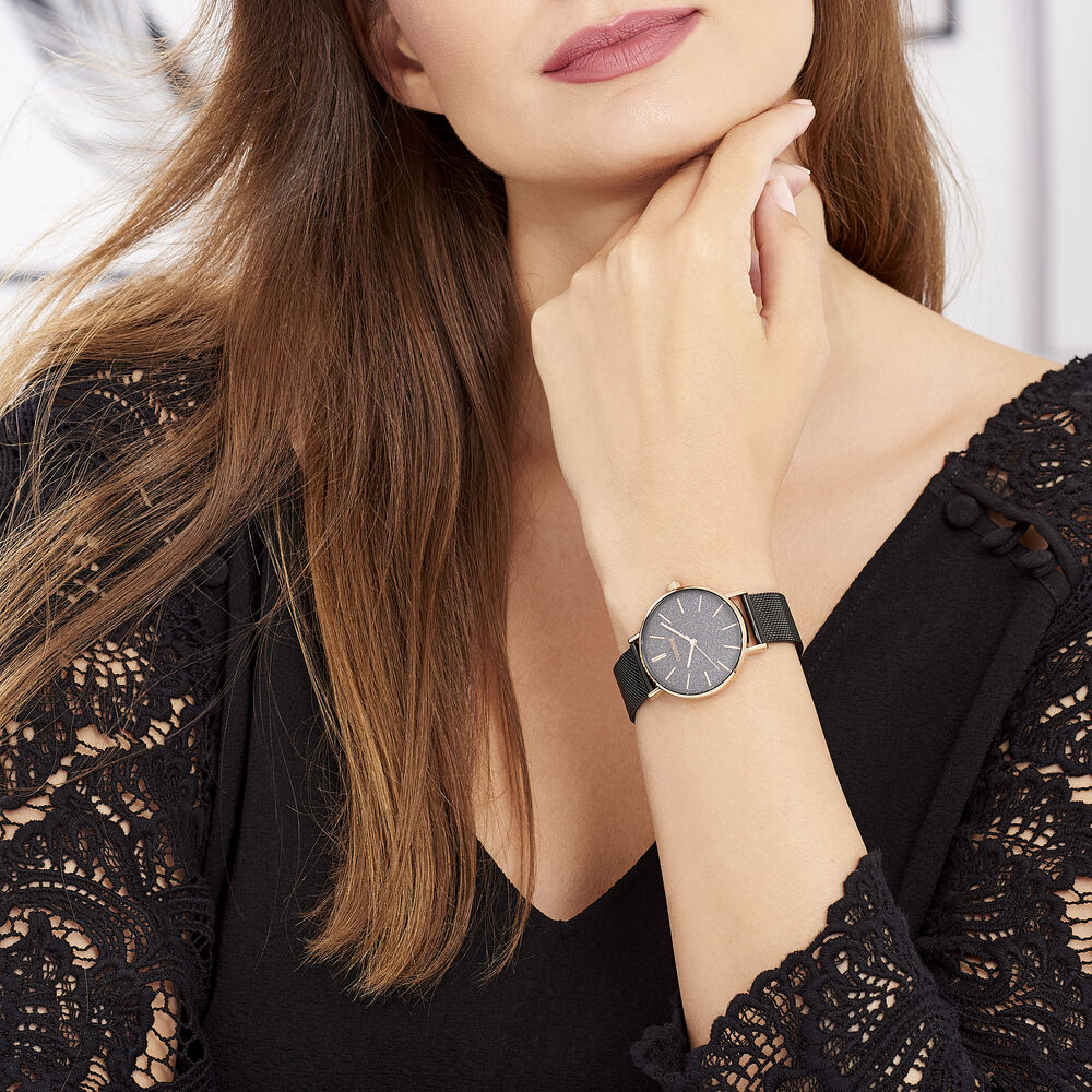 Montre Codhor Cindy Noir - HNMFRQI0050 • Marc Orian | Bijouterie en ligne