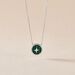 Collier Izarra Argent Blanc Malachite - Colliers avec pierres Femme | Marc Orian