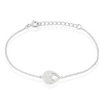 Bracelet Zalia Argent Blanc Oxyde De Zirconium - Bracelets fantaisie Femme | Marc Orian