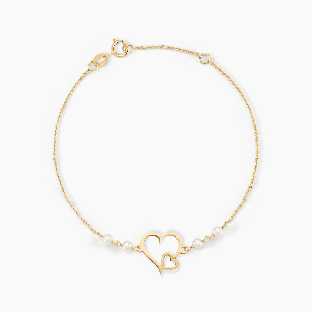 Bracelet Eri Or Jaune Perle De Culture - Bracelets cha&icirc;nes Femme | Marc Orian