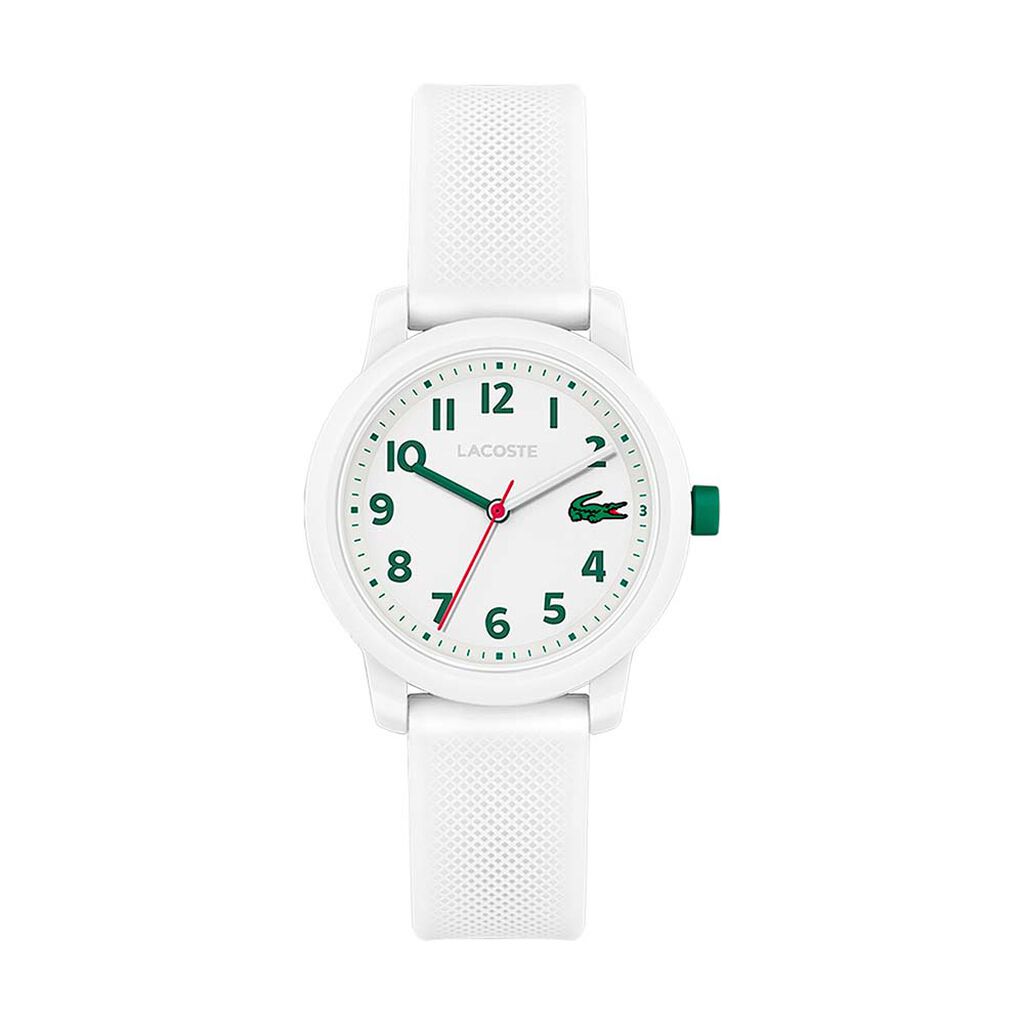 Montre Lacoste 12.12 Kids Blanc - Montres classiques Enfant | Marc Orian