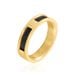 Bague Phebus Him Acier Jaune - Bagues dorées Homme | Marc Orian