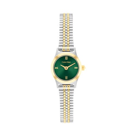 Montre Calvin Klein Ck Contemporary Vert - Montres &eacute;tanches Femme | Marc Orian