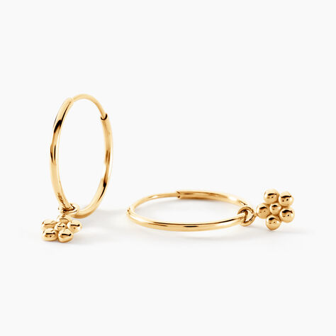 Cr&eacute;oles Lumya Or Jaune - Boucles d'oreilles pampille Femme | Marc Orian