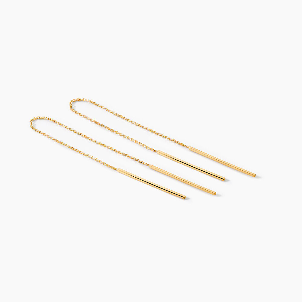 Boucles D'oreilles Pendantes Pura Or Jaune - Pendantes Femme | Marc Orian