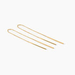 Boucles D'oreilles Pendantes Pura Or Jaune - Pendantes Femme | Marc Orian