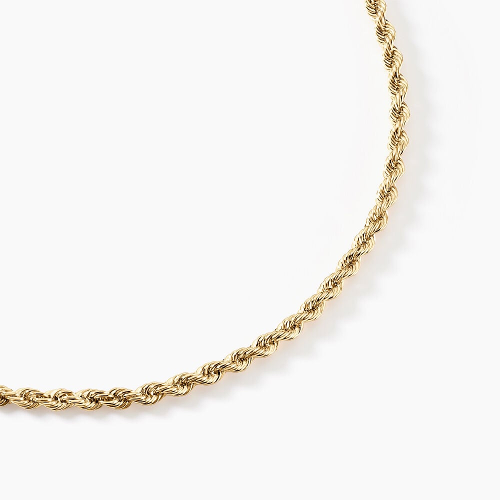 Collier Jerry Maille Corde Or Jaune - Chaines Femme | Marc Orian