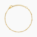 Bracelet Susy Acier Jaune - Bracelets cha&icirc;nes Femme | Marc Orian