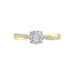 Bague Elfreda Or Jaune Diamant - Solitaires Femme | Marc Orian