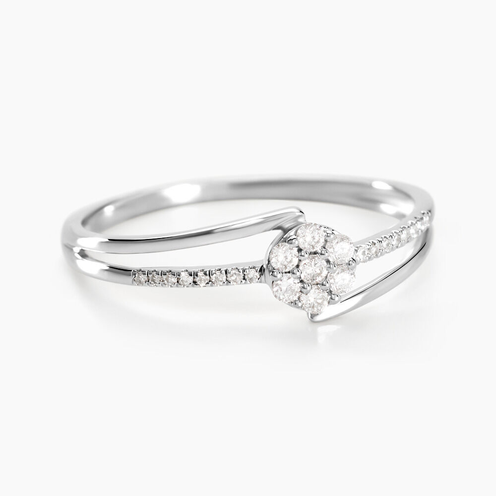 Bague Solitaire Atalante Or Blanc Diamant B3DFBDW0MFI Marc Orian Bijouterie en ligne