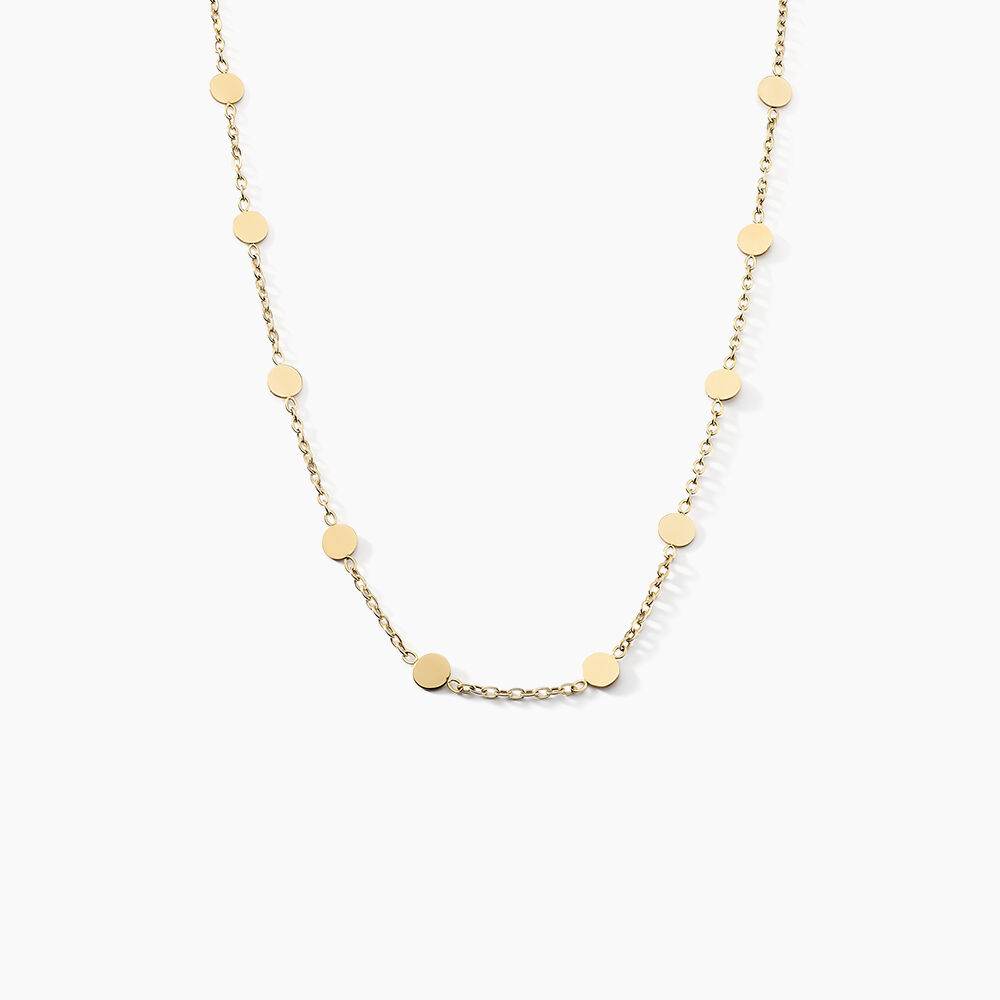 Collier Eva Acier Jaune - Colliers fantaisie Femme | Marc Orian