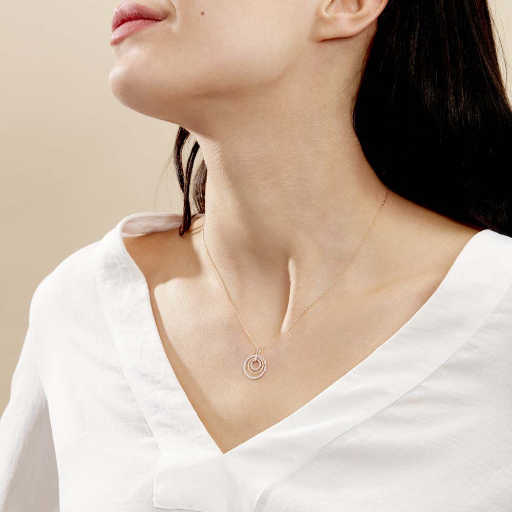 Collier Dorotea Or Jaune Diamant - Colliers avec pierres Femme | Marc Orian