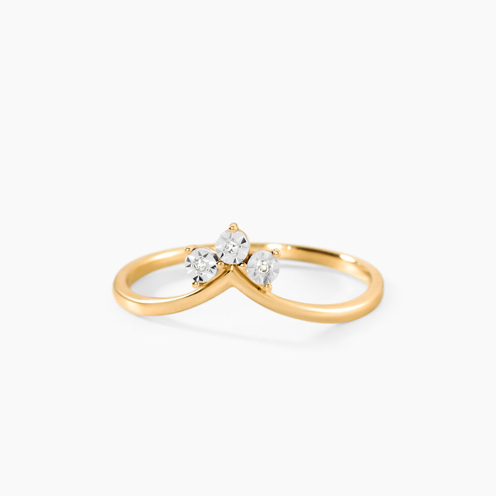 Bague Seonaid Or Jaune Diamant - Bagues pierres pr&eacute;cieuses  | Marc Orian