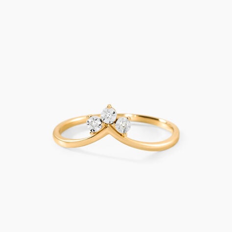 Bague Seonaid Or Jaune Diamant - Bagues pierres pr&eacute;cieuses  | Marc Orian