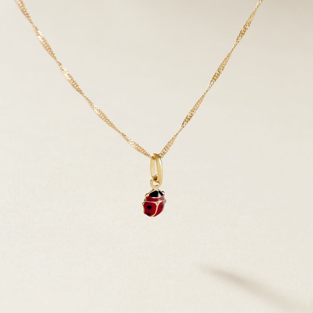 Pendentif Helidie Coccinelle Or Jaune - Pendentifs Enfant | Marc Orian