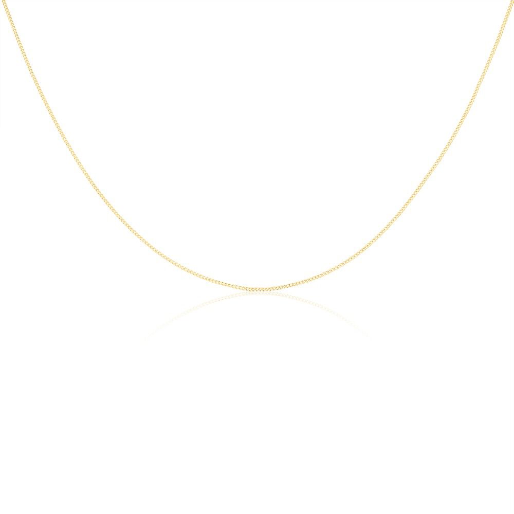 Chaîne Irisa Maille Gourmette Or Jaune - Chaines Famille | Marc Orian