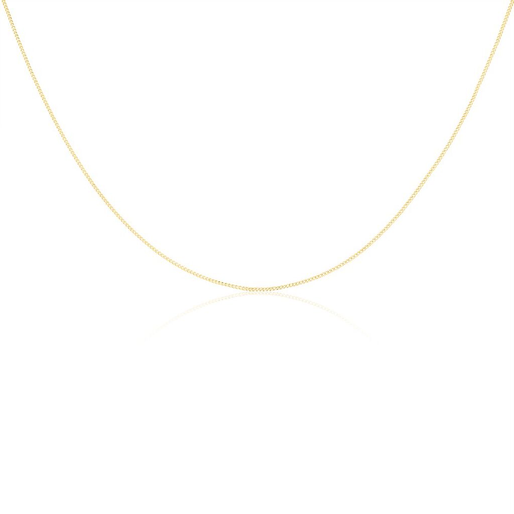 Chaîne Irisa Maille Gourmette Or Jaune - Chaines Famille | Marc Orian
