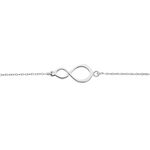 Bracelet Adeline Argent Blanc - Bracelets fantaisie Femme | Marc Orian