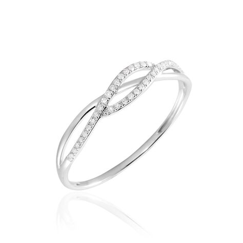 Bague Ursulla Or Blanc Diamant - Bagues pierres précieuses Femme | Marc Orian