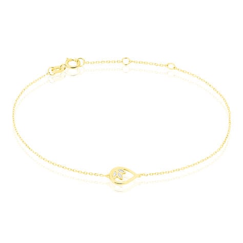 Bracelet Angelyna Or Jaune Diamant - Bracelets chaînes Femme | Marc Orian