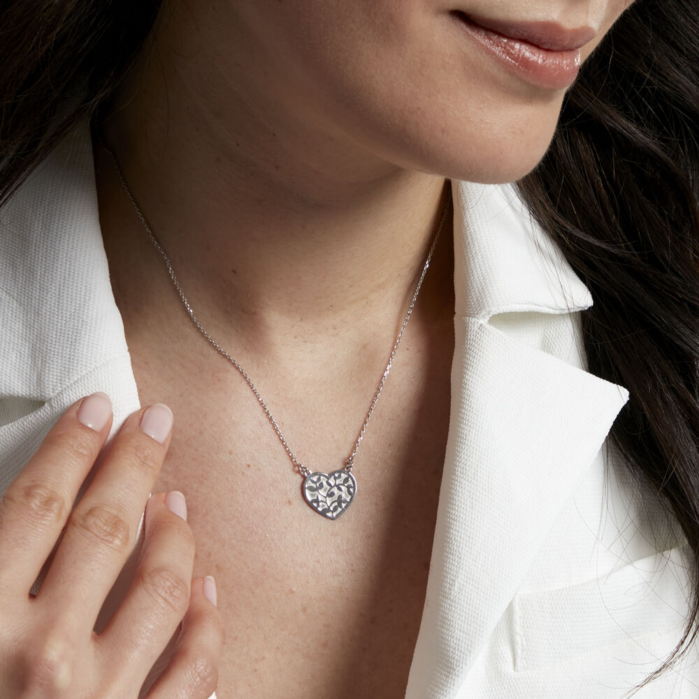 Collier Wandeline Argent Blanc - Colliers Femme | Marc Orian