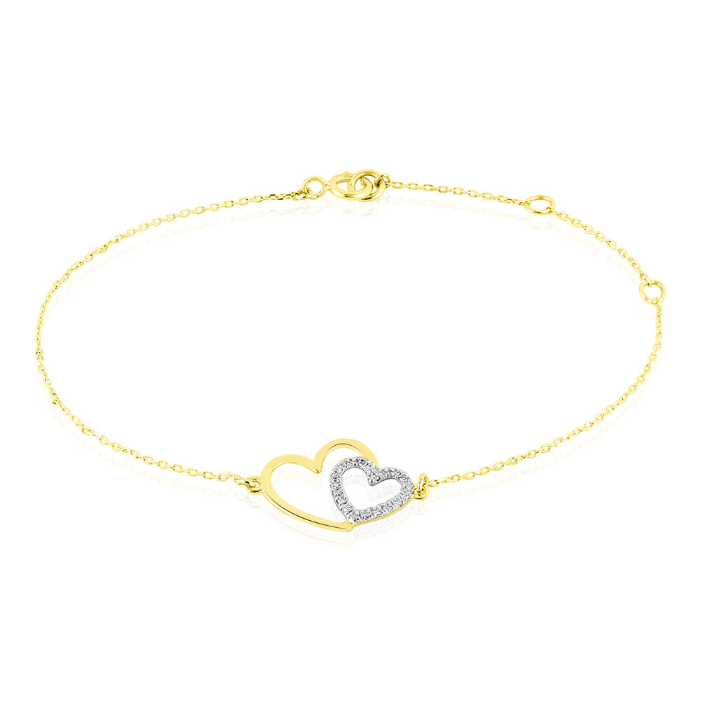 Bracelet Marineta Or Jaune Oxyde De Zirconium - Bracelets chaînes Femme | Marc Orian