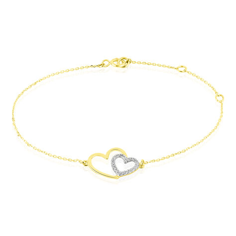 Bracelet Marineta Or Jaune Oxyde De Zirconium - Bracelets chaînes Femme | Marc Orian