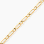 Bracelet Ophelio Maille Alternee 1/1 Or Jaune - Bracelets mailles Femme | Marc Orian