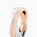 Bague Andrette Or Bicolore Diamant - Bagues pierres pr&eacute;cieuses Femme | Marc Orian