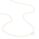 Collier Maude Or Rose Diamant - Colliers avec pierres Femme | Marc Orian