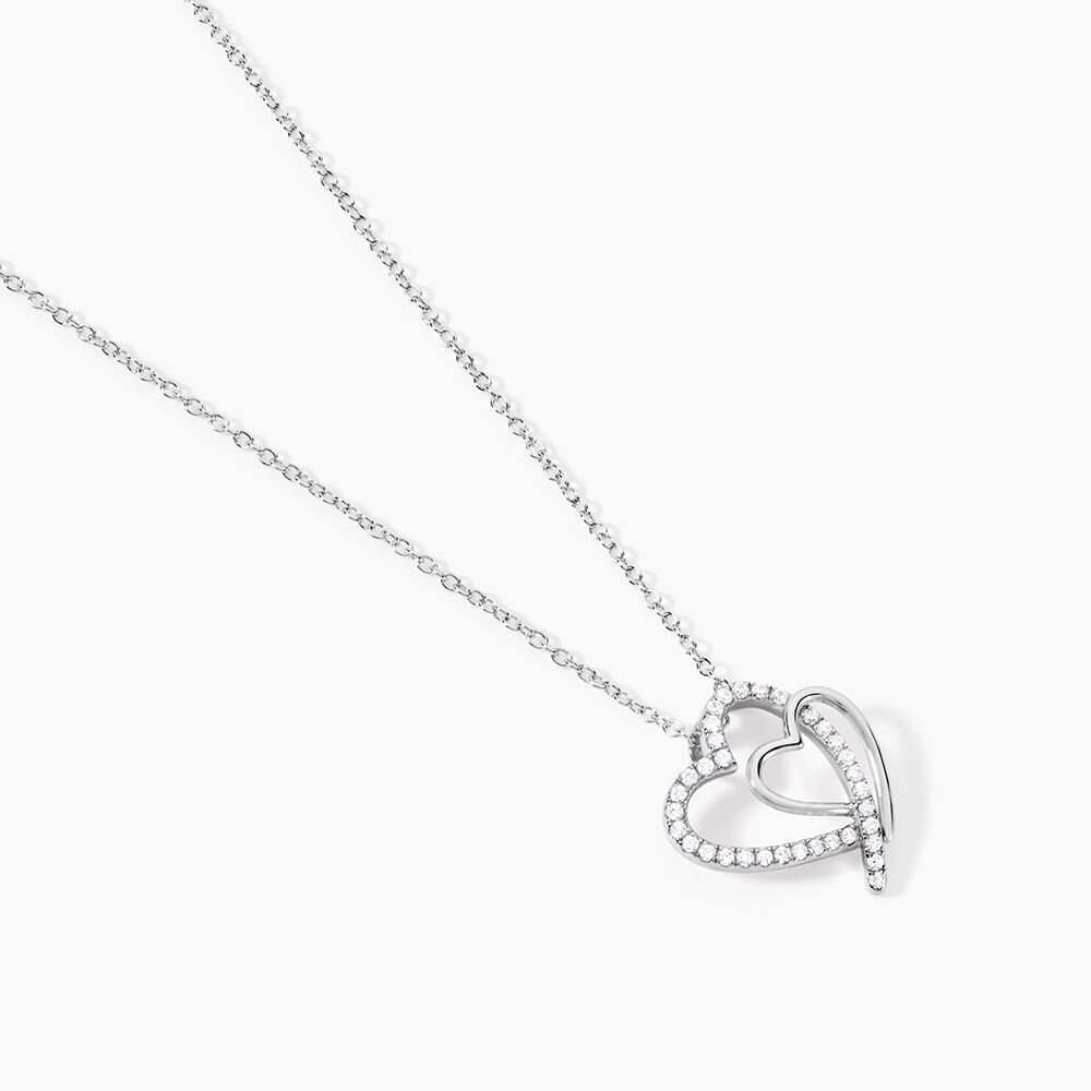 Collier Beryl Argent Blanc Oxyde De Zirconium - Colliers avec pierres Femme | Marc Orian