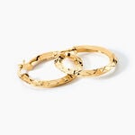 Cr&eacute;oles Roxanna Or Jaune - Cr&eacute;oles Femme | Marc Orian