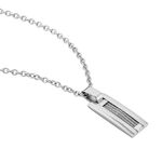 Collier Acier Blanc - Colliers fantaisie Homme | Marc Orian
