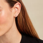 Boucles D'oreilles Puces Goutte Or Jaune Topaze - Puces Femme | Marc Orian