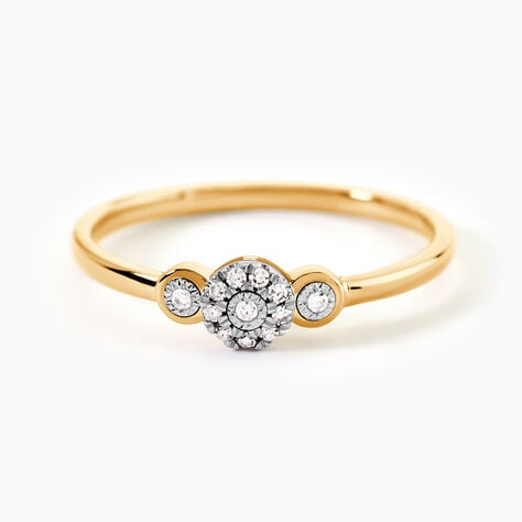 Bague Cesarita Or Jaune Diamant - Parures de mariage Femme | Marc Orian