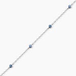 Bracelet Thesee Argent Blanc Oxyde De Zirconium - Bracelets fantaisie Femme | Marc Orian