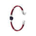 Bracelet Agarae Acier Blanc - Bracelets cordons Homme | Marc Orian